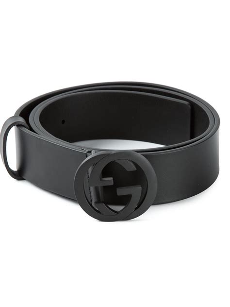 mens black gucci belt